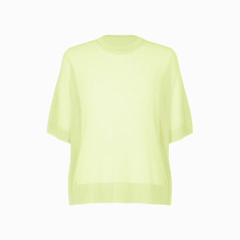 Homme Plissé Issey Miyake Washi Framework-t T-shirt Top Green