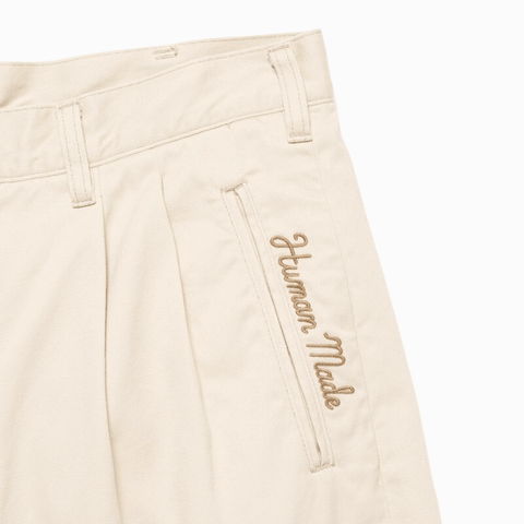Human Made Wide Chino Pants White