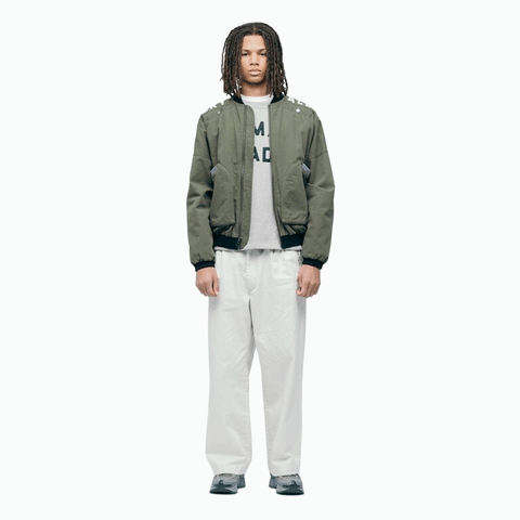 Human Made Wide Chino Pants White
