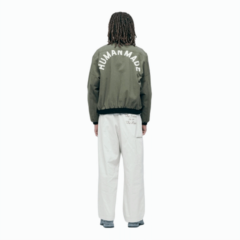 Human Made Wide Chino Pants White
