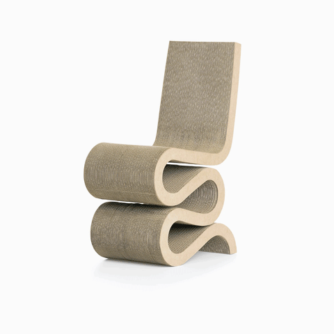 Mozaik Vitra Wiggle Side Chair