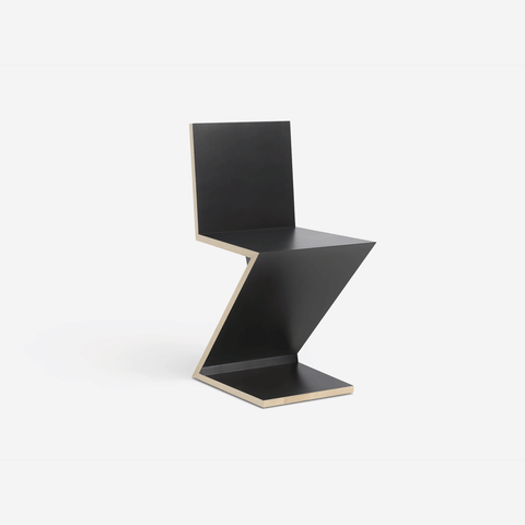 Mozaik Cassina Zig Zag Chair Black