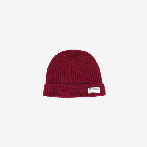 Visvim Knit Beanie Wool Burgun