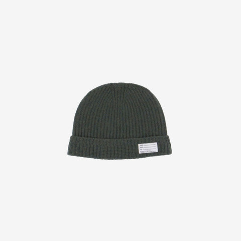 Visvim Knit Beanie Wool Olive