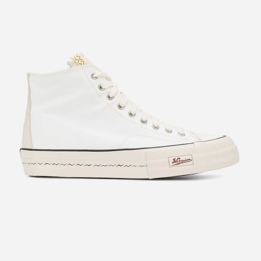 Visvim Skagway Hi Canvas Patten White