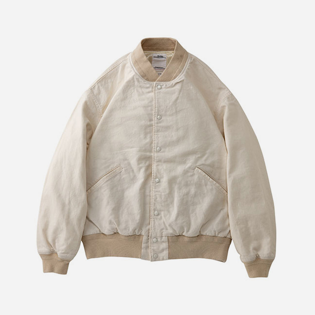 Visvim Varsity SB Jacket Ivory – 1290SQM