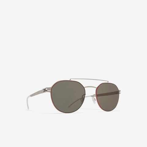 Mykita ML04 Matte Silver Leica G15 Solid + Re