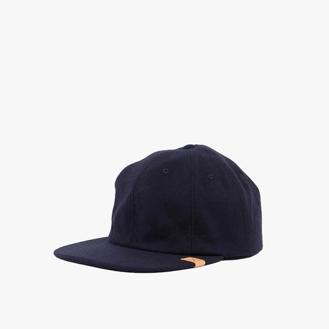 Visvim Excelsior Cap Wool/Linen Navy