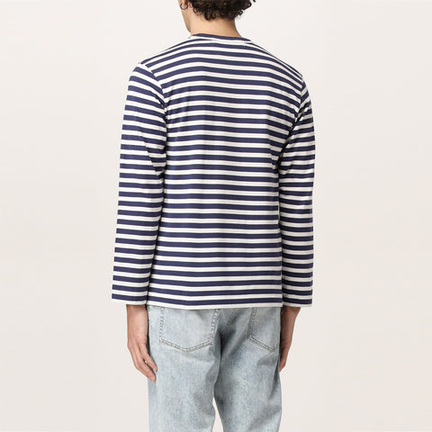 Comme des Garcons Play Striped Cotton T-Shirt