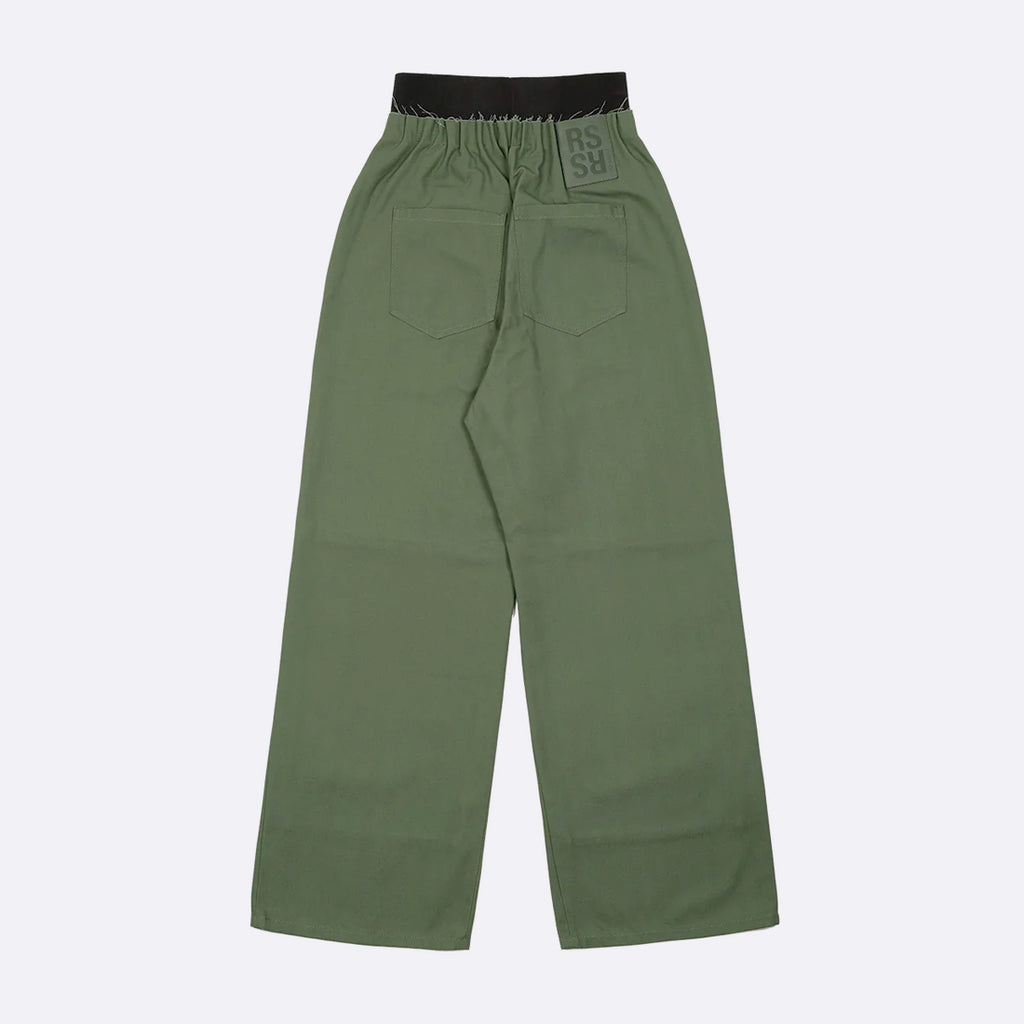 22AW RAF SIMONS Big Pants With Elastic-