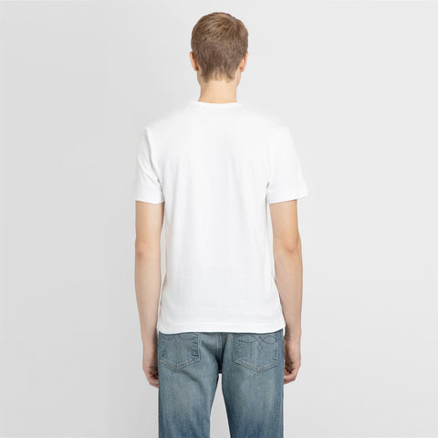 Comme des Garcons Play x the Artist Invader White Red Heart T-Shirt