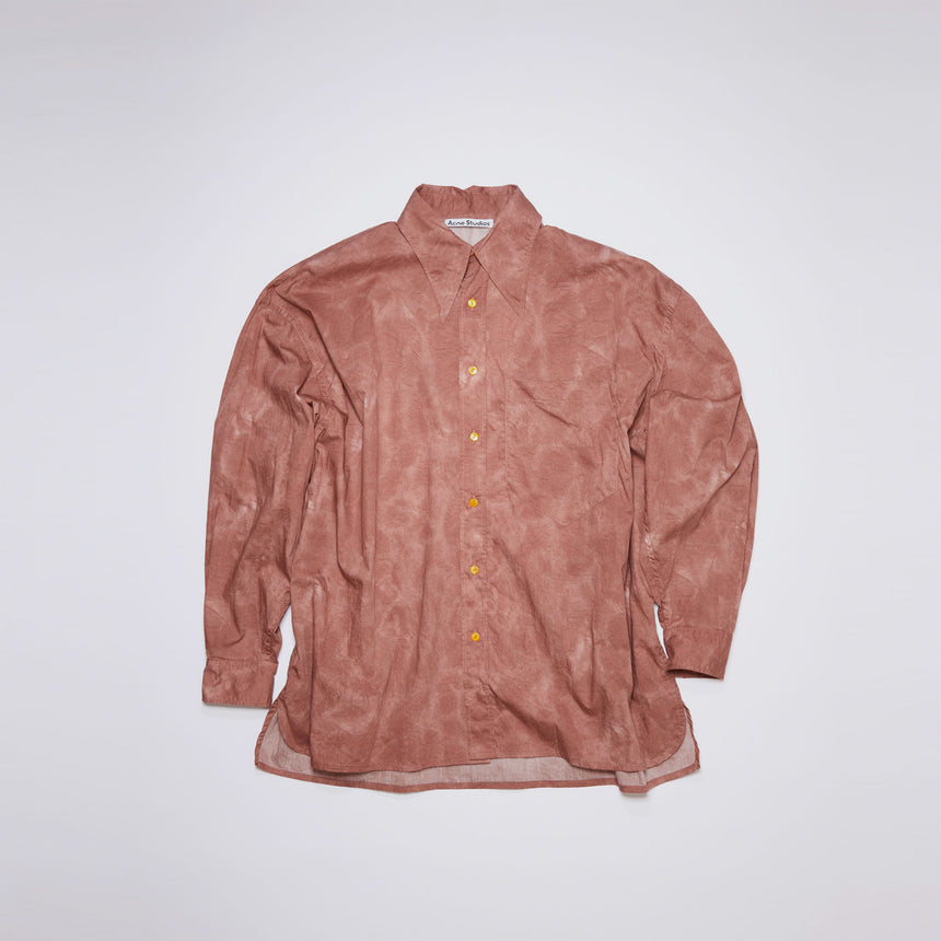 Acne Studios Long Sleeve Shirt Old Pink