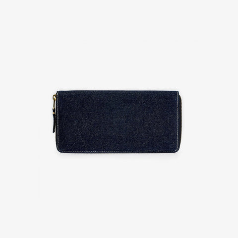 Comme Des Garçons Denim Wallet Navy
