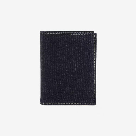 Comme Des Garçons Denim Wallet Blue