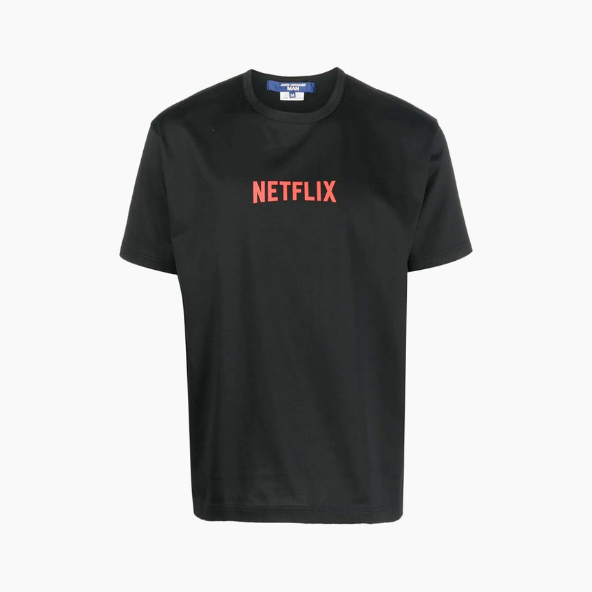 Junya Watanabe MAN x Netflix T-Shirt Black
