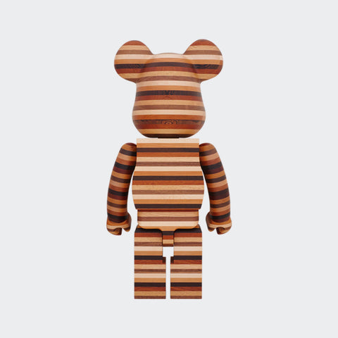 Bearbrick X Karimoku Horizon 1000% Wood