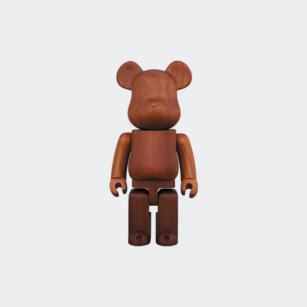 Bearbrick X Karimoku Sapele 400% Wood