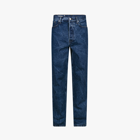Dries Van Noten Pine Loose Fit Jeans Blue