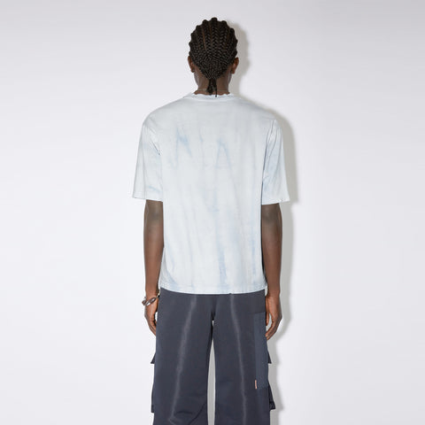 Acne Studios Logo Stamp T-Shirt Pale Blue