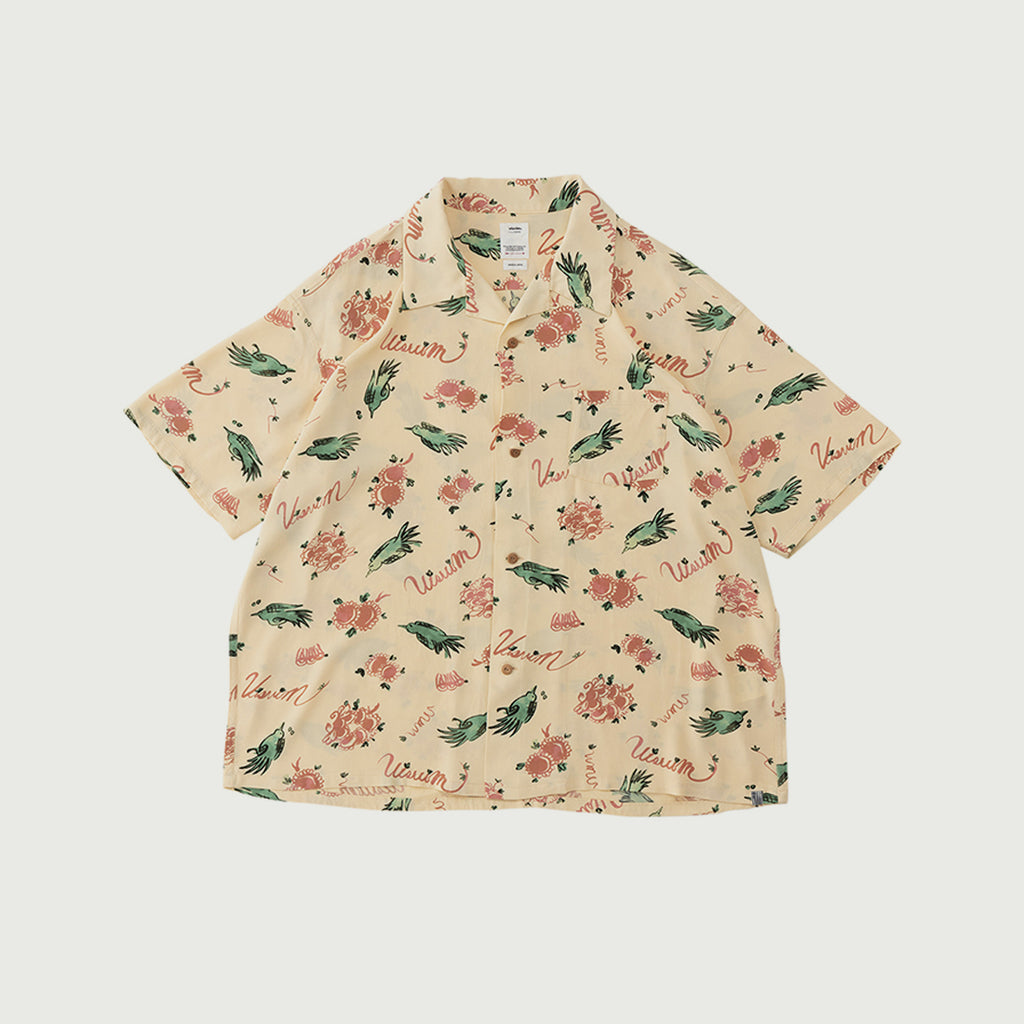 Visvim Wallis Shirt S/S Sunnybird Yellow – 1290SQM