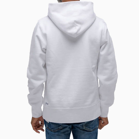 Visvim Stencil Hoodie P.O. Battery White