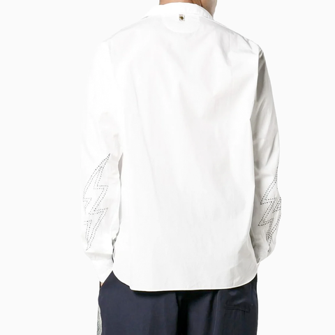 Visvim Gekko Dress Shirt Lighting Sashiko White