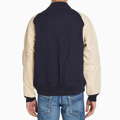 Visvim Varsity JKT Tweet Navy