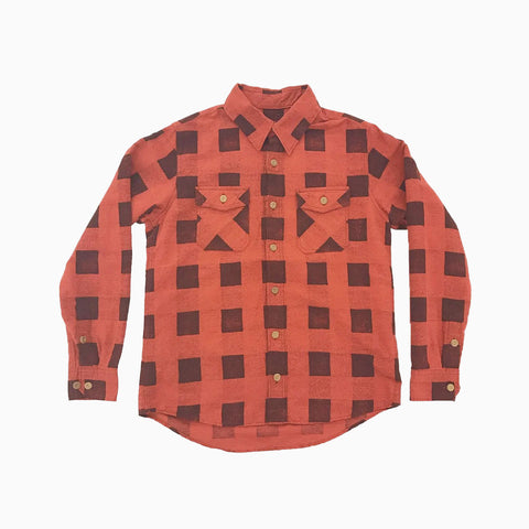 Visvim ELK Flannel PT Check Red