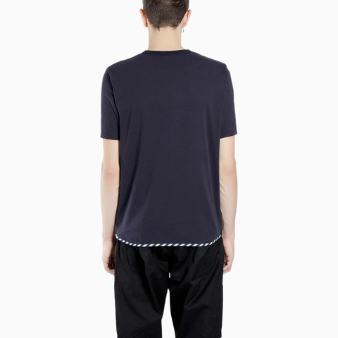 Visvim Sublig Tee S/S Border Navy