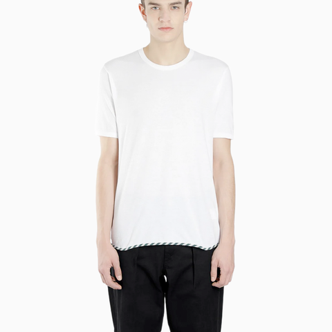 Visvim Sublig Tee S/S Border White