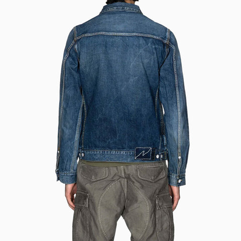 Visvim Social Sculpture 101 Jacket DRY Damaged - 1000