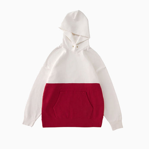 Visvim Switch Jumbo Hoodie P.O White