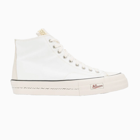 Visvim Skagway Hi Canvas Patten White