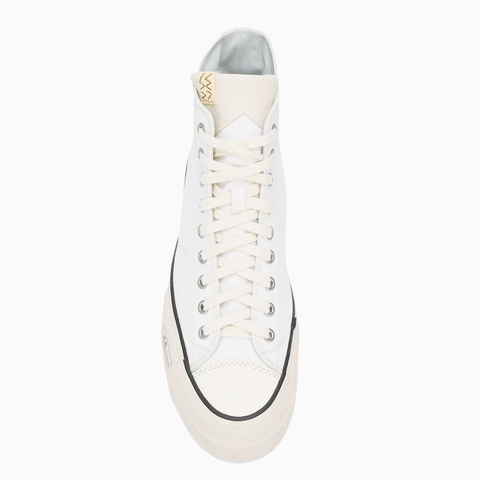 Visvim Skagway Hi Canvas Patten White