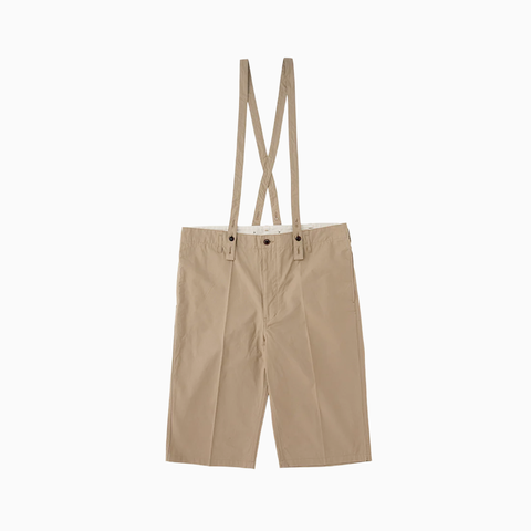 Visvim Jumbo Pastoral Braces Short Beige