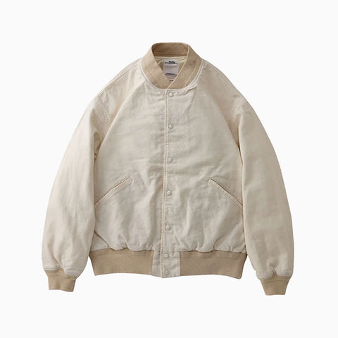 Visvim Varsity SB Jacket Ivory