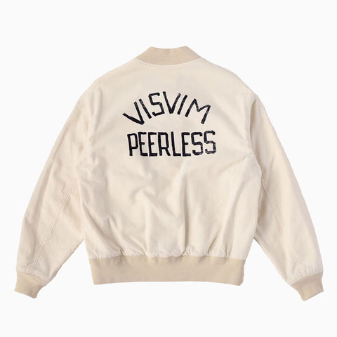 Visvim Varsity SB Jacket Ivory