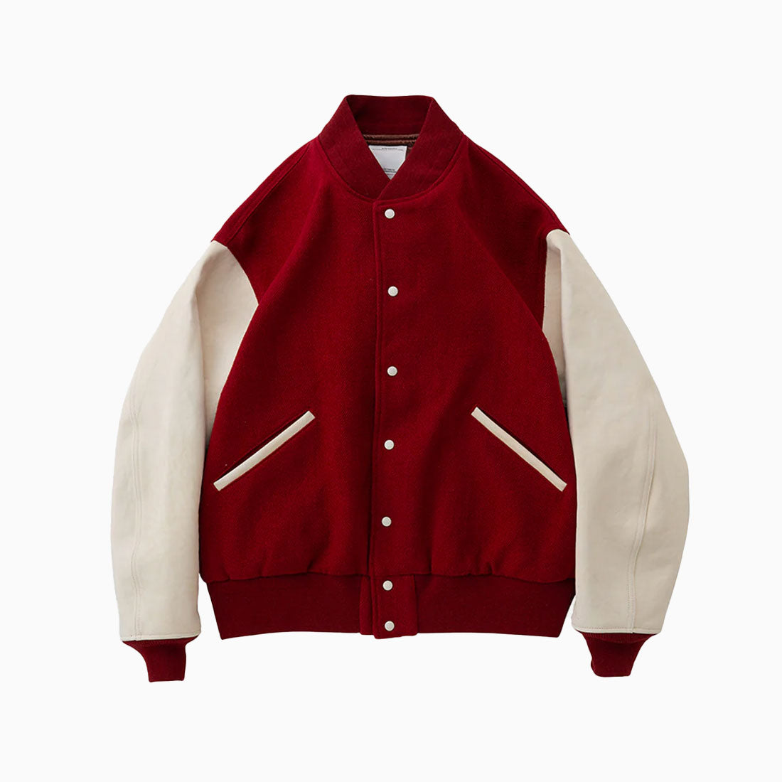 Visvim Varsity SB Jacket (Wool) Red – 1290SQM