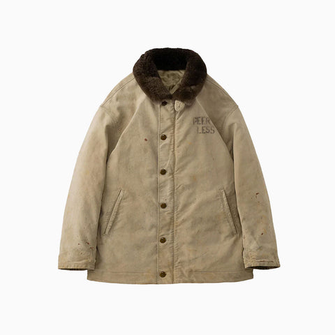 Visvim Chief Deckhand Coat Beige