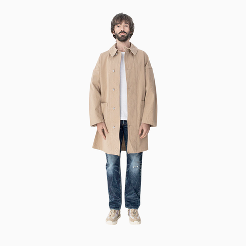 Visvim Varjak Shop Coat Beige