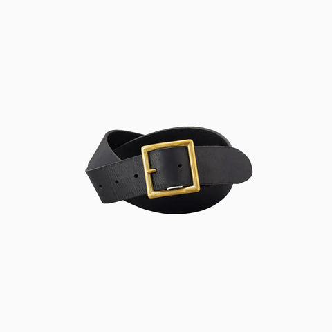 Visvim Plain Belt 40MM Black