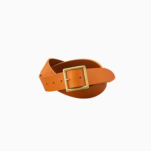 Visvim Plain Belt 40MM Light Brown