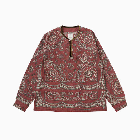 Visvim Tunic P.O. Wildflower P.W Red