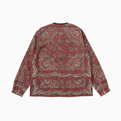 Visvim Tunic P.O. Wildflower P.W Red