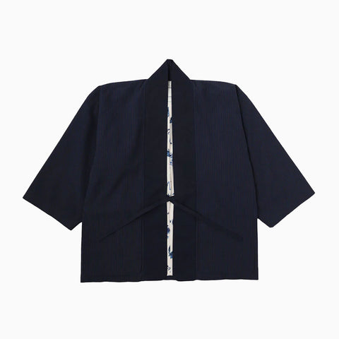 Visvim Kiyari Jacket Santome Mawata Silk Navy