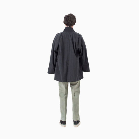 Visvim Kiyari Jacket Santome Mawata Silk Navy