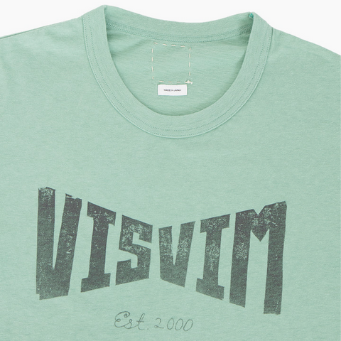 Visvim Heritage Tee S/S Light Green