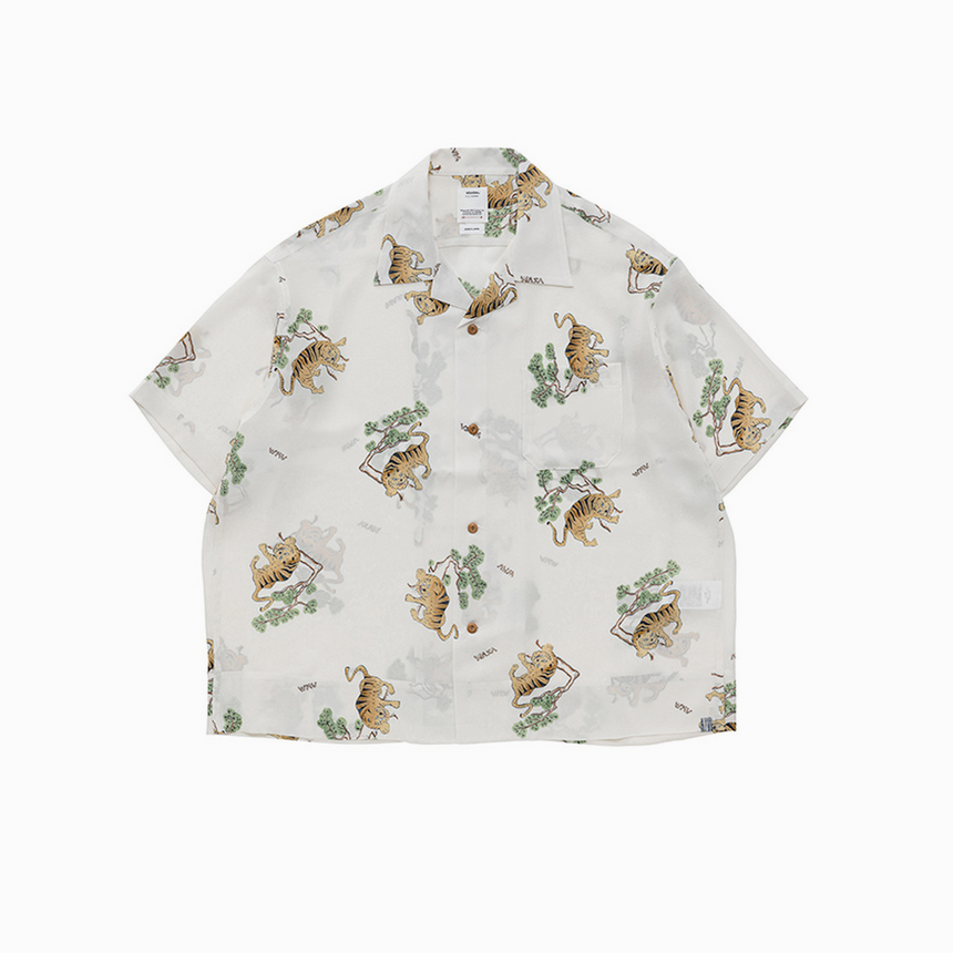 Visvim Copa Shirt S/S Tora Silk White