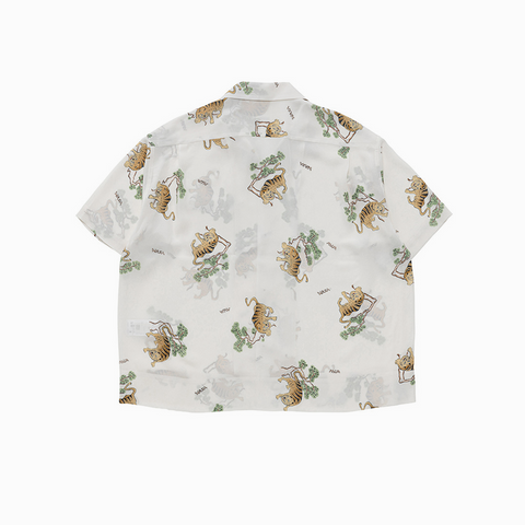 Visvim Copa Shirt S/S Tora Silk White