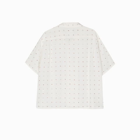 Visvim Crosby Shirt S/S Chirimen White